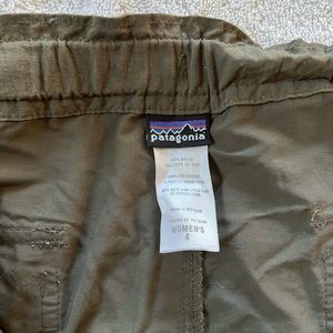 Lightweight Patagonia shorts.